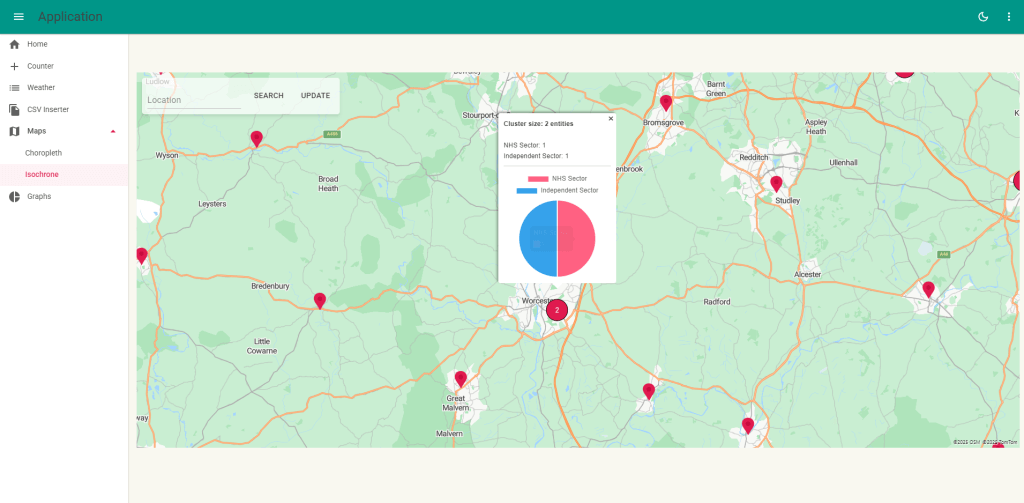 Visualisation Project Map Zoomed In
