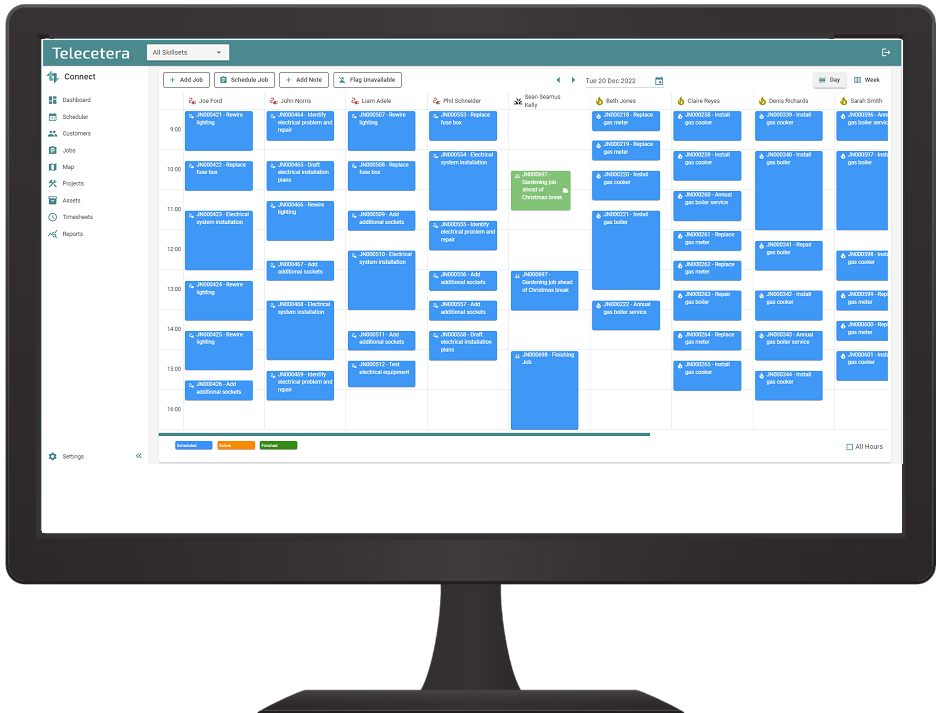ConnectManager - scheduler