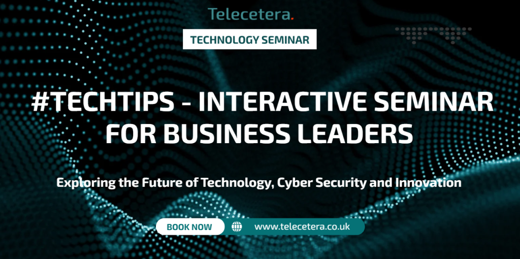 #TechTips event advertisement image